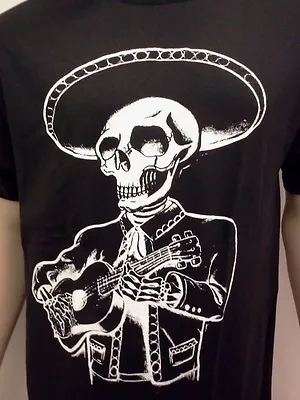 Dia De Los Muertos T-shirt Mexican Mariachi Free Shipping New Tee Shirt  • $17.99