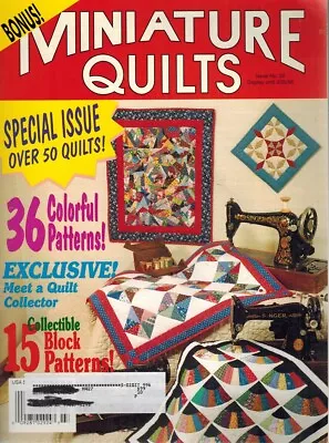 MINIATURE QUILTS ISSUE 22 1996 Single_Issue_Magazine • $9.99