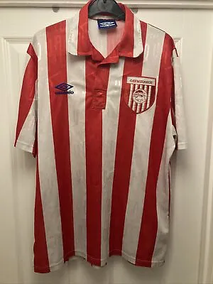 Umbro 92-93 Olympiakos Home Shirt Large Size • £45