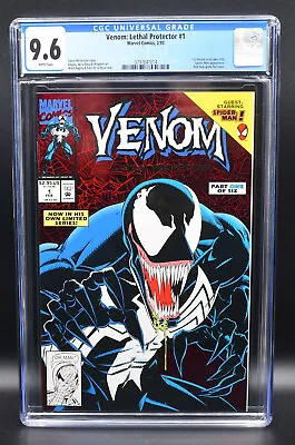 Venom: Lethal Protector #1 CGC 9.6 Marvel Comics 1993 • $79.99