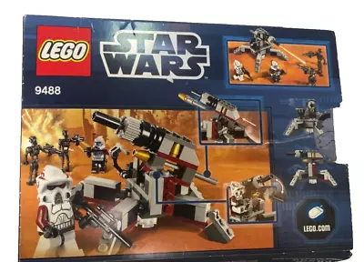 LEGO STARWARS 9488 Elite Clone Trooper+Commando Droid Battle Pack • $120