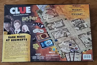 Hasbro Gaming Clue: Wizarding World Harry Potter Edition Mystery Board Game • $14.99