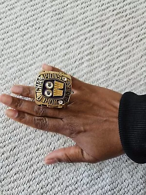 Lakers 2001 Championship Paperweight Ring Back 2 Back Exclusive Rare Kobe Shaq • $1099.99