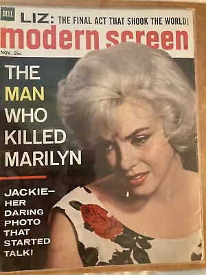 Modern Screen Nov 1962 Marilyn Monroe Sandra Dee Natalie Wood George Maharis • $10