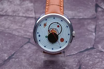 £100.80 • Buy RAKETA SPACE PLANET COPERNICUS COPERNIC RUSSIAN SOVIET USSR WATCH 2609 Excellent