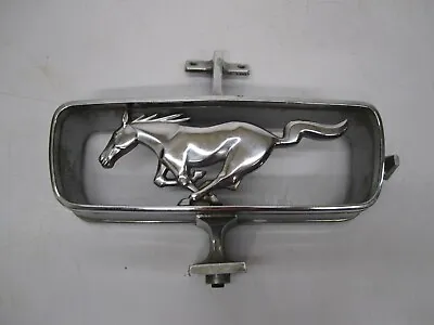 OEM 1964 1965 Ford Mustang Horse Corral Emblem Front Grille Assembly C4ZB-8216-C • $50.96