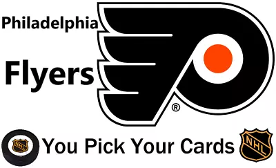 You Pick Your Cards - Philadelphia Flyers Team - NHL Hockey Card Selection • $4.50