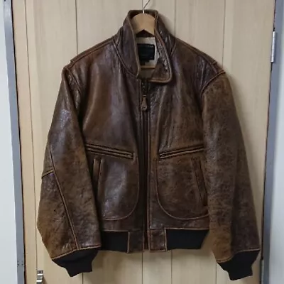 AVIREX Leather Jacket TYPE G 2 • $217.07