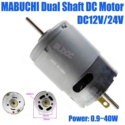 MABUCHI RS-385PH-2465 DC 12V/24V Double Shaft High Speed High Torque DC Motor GT • $4.49