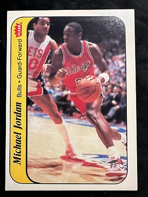 1986-87 Fleer Michael Jordan Stickers Rookie RC #8 Bulls • $449.99