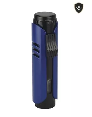 Vector - Maxtech Single Flame Torch Lighter Blue Matte  - VECTOR MAXTECH BLUE 06 • $35