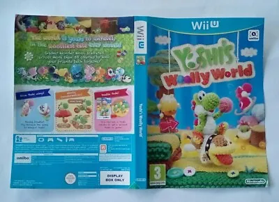 *INLAY ONLY* Yoshi's Wooly World Yoshi Promo Inlay Nintendo Wii U • £4.95