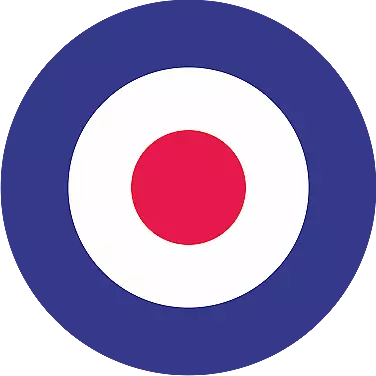RAF Roundel Vinyl Stickers. Mod Target Scooter The Who 60s 70s Vespa Decals • £3.25