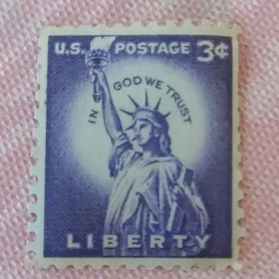 Unused 3 Cent Liberty Postage Stamp • $28