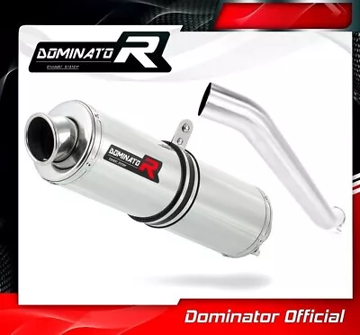 ZX6R 636 ZX 6R Exhaust ROUND Dominator Racing Silencer Muffler 2003 2004 • $171.76