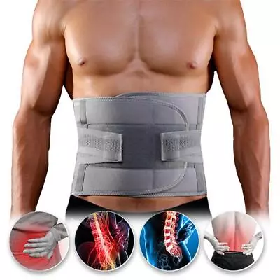 Umbilical Navel Hernia Belt For Men & Women Abdominal Support Binder Waist Brace • £12.48