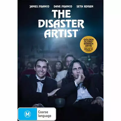 THE DISASTER ARTIST - James Franco Dave Franco Seth Rogen - NEW DVD • $5.95