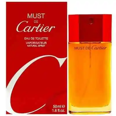 Must De Cartier By Cartier For Women 1.6 Oz Edt Spray • $94.99