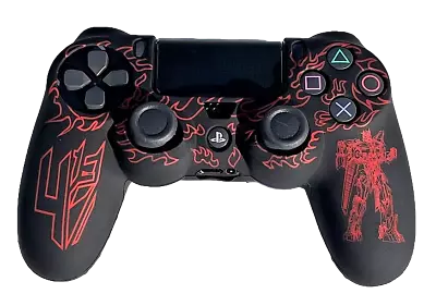 $11.90 • Buy Silicone Cover For PS4 Controller Case Skin - Transformer Design Red 