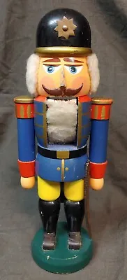 Old Vintage Werner German DDR Wood Nutcracker Erzgebirge Bad Kissingen Germany  • $55