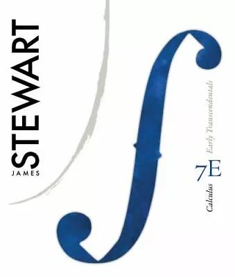 Calculus: Early Transcendentals By Stewart James • $9.28
