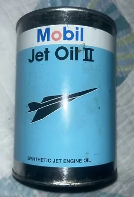 1 Can Vintage Mobil Jet Oil Full Unopened Can 1 Quart • $39.99