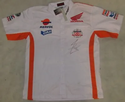 MARC MARQUEZ Hand Signed Motor Shirt  * BUY GENUINE * • $236.20