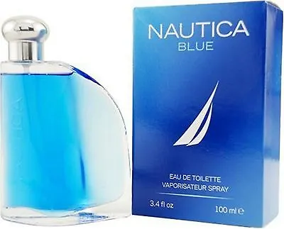 Nautica Blue Perfume Cologne 3.4 Oz 100 Ml EDT Spray For Men New In Sealed Box • $24.99
