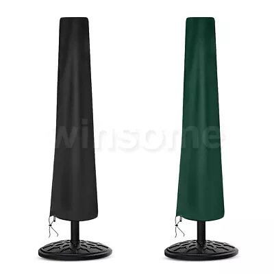 £7.49 • Buy Parasol Cover With Zip Outdoor Garden Waterproof Patio Umbrella Cover 