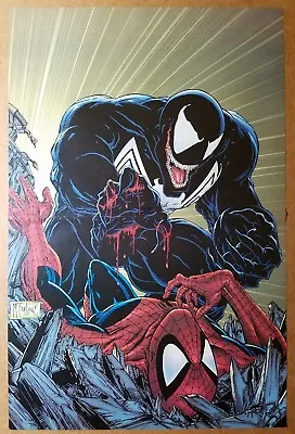 Spider-Man Vs Venom Marvel Comics Poster By Todd McFarlane • $24.50