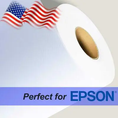 Digital Inkjet Canvas Matte 17 24 36 44 54 60  Roll For EPSON Aqueous Printers • $172.99