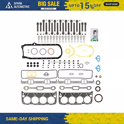 Full Gasket Set Head Bolts Fit 92-96 Chevrolet Corvette 5.7L 350 OHV LT-1 LT-4 • $125.99