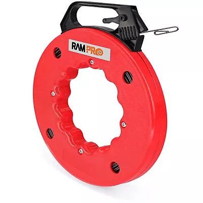 Fish Tape Wire Puller 100ft - Easy To Use Cable Puller Tool With Double Loop ... • $42.86