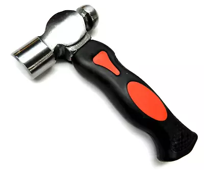 12oz Ball Peen Hammer Stubby Steel Short Handle Ergonomic Metal Crafts Hammer • $15.85