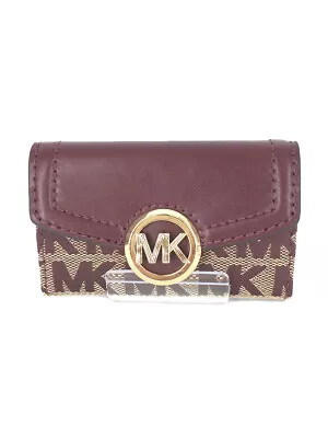 Michael Kors Key Case/-/brd Bordeaux/all-over Pattern/ladies • $105.96