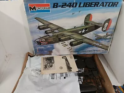 Monogram B-24D Liberator Model Kit 1/48 • $70