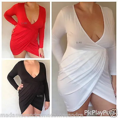 £13.50 • Buy Sexy Dress Cocktail Clubwear Revealing 14 16 18 20 Plus Size Woman Big Size   