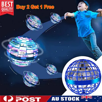 $16.99 • Buy Flying Orb Ball 360° Rotating Boomerang Hover Ball Flying Mini Drone Ball Toy AU