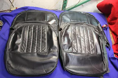 MG MGB 62-68 Black Leather Seat Cover Kit • $279.20
