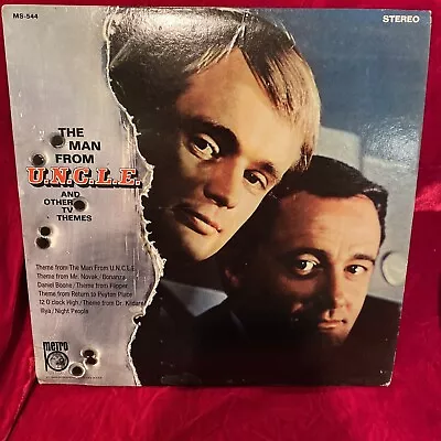 Man From Uncle & Other TV Themes LP RECORD - Metro M-544 - G Vinyl • $5.95