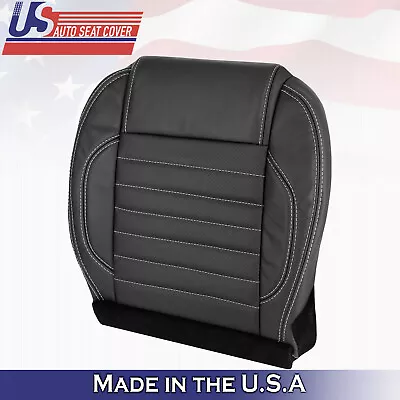 2010 To 2014 Fits Ford Mustang GT Driver Bottom Leather Seat Cover Black • $94