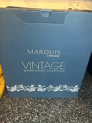 Marquis By Waterford Vintage Entertaining Collection White Wine Glasses Set Of 4 • $55