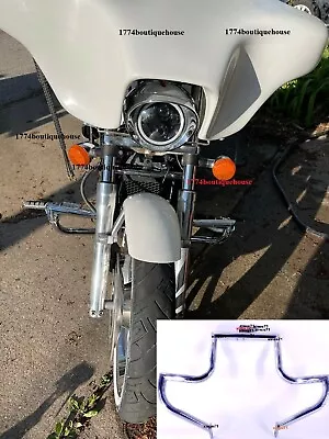 Highway Engine Guard Crash Bar 4 Bagger Custom Honda VTX 1300 R S C 1.5  Chrome • $138