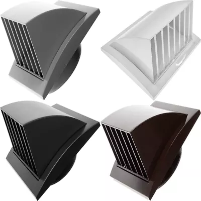 4  Inch Exhaust Vent Cover - Dryer Vent Hood Plastic • $26.97