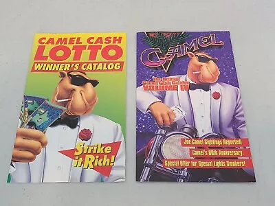 1993 Camel Cash Catalog VOL. IV & Lotto Winner's Catalog Strike It Rich JOE Vtg • $10.99