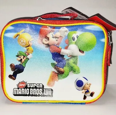 Super Mario Bros. Wii Insulated Lunchbag Nintendo NWT New • $12