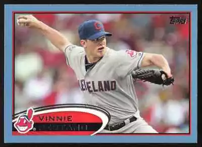 2012 Topps Walmart Blue Vinnie Pestano #469 Cleveland Indians • $1.59