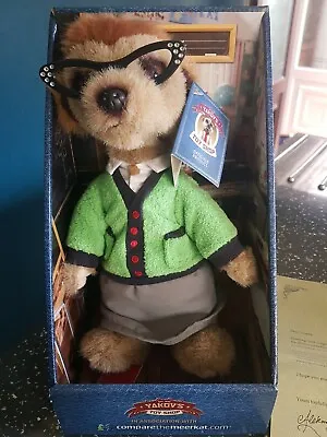 YAKOVS TOY SHOP COMPARE THE MARKET MAIYA MEERKAT SOFT TOY Boxed With Certificate • £5