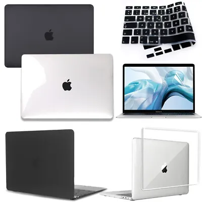 Fit Apple MacBook Pro 13/15/16 Laptop Cover Case +Keyboard Skin+Screen Protector • £14.24
