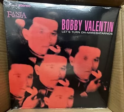 RARE Limited Edition LP  Fania Bobby Valentin Let’s Turn On Arrebatarnos • $119.95